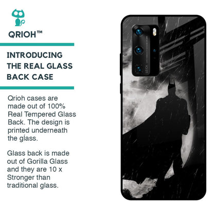 Dark Warrior Hero Glass Case for Huawei P40 Pro
