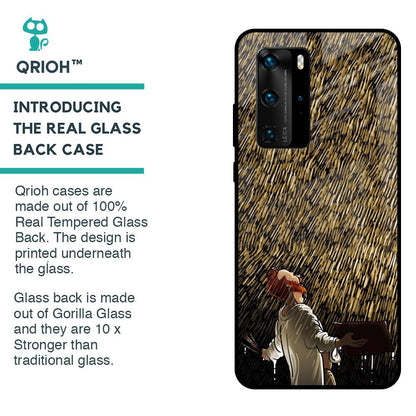 Rain Festival Glass Case for Huawei P40 Pro