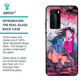Radha Krishna Art Glass Case for Huawei P40 Pro