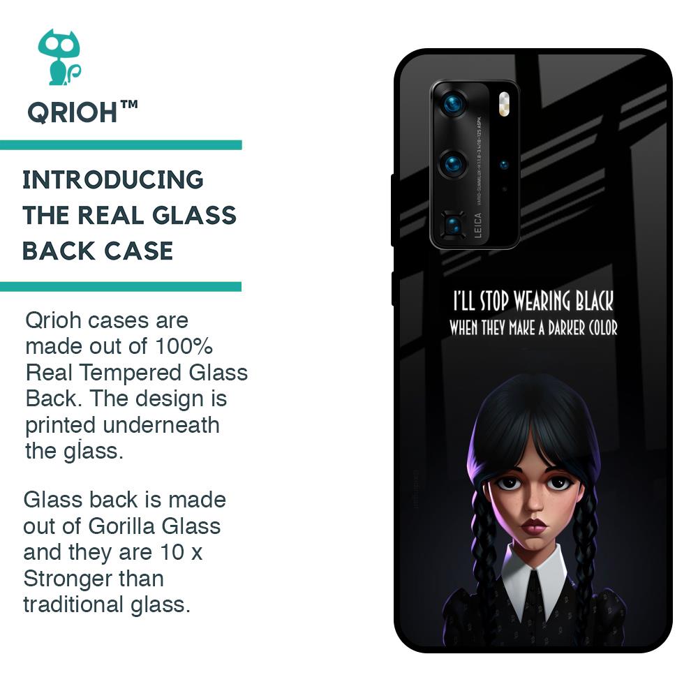 Aesthetic Digital Art Glass Case for Huawei P40 Pro