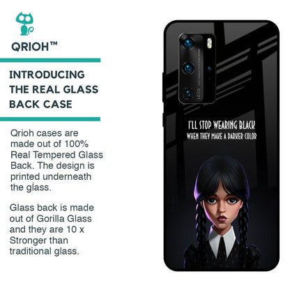 Aesthetic Digital Art Glass Case for Huawei P40 Pro