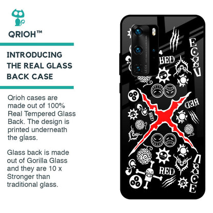 Red Zone Glass Case for Huawei P40 Pro