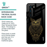 Golden Owl Glass Case for Huawei P40 Pro
