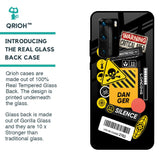 Danger Signs Glass Case for Huawei P40 Pro