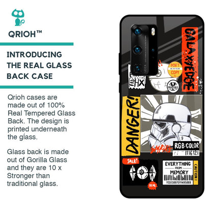 Galaxy Edge Glass Case for Huawei P40 Pro