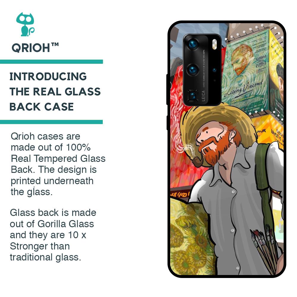 Loving Vincent Glass Case for Huawei P40 Pro