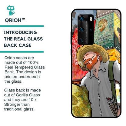 Loving Vincent Glass Case for Huawei P40 Pro