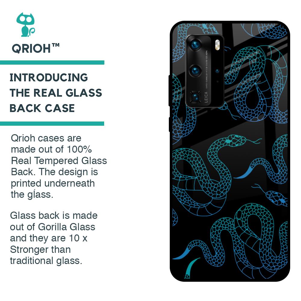 Serpentine Glass Case for Huawei P40 Pro