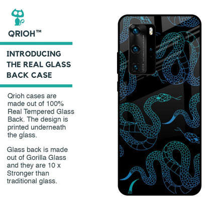 Serpentine Glass Case for Huawei P40 Pro