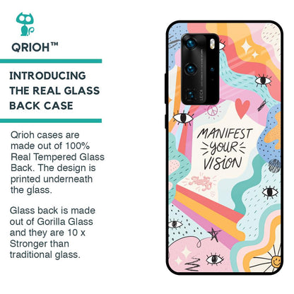 Vision Manifest Glass Case for Huawei P40 Pro