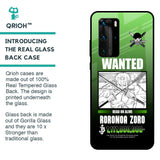 Zoro Wanted Glass Case for Huawei P40 Pro