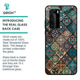 Retro Art Glass case for Huawei P40 Pro