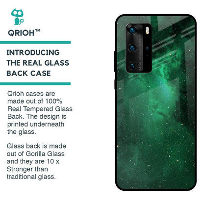 Emerald Firefly Glass Case For Huawei P40 Pro