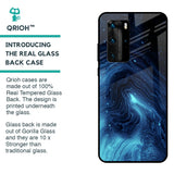 Dazzling Ocean Gradient Glass Case For Huawei P40 Pro