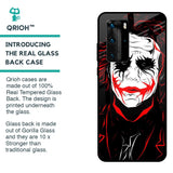 Life In Dark Glass Case For Huawei P40 Pro