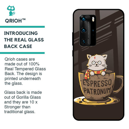 Tea With Kitty Glass Case For Huawei P40 Pro
