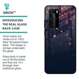 Falling Stars Glass Case For Huawei P40 Pro