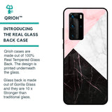 Marble Collage Art Glass Case For Huawei P40 Pro