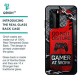 Do No Disturb Glass Case For Huawei P40 Pro