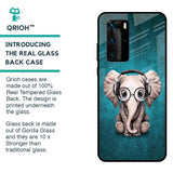 Adorable Baby Elephant Glass Case For Huawei P40 Pro