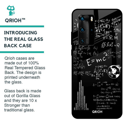 Funny Math Glass Case for Huawei P40 Pro