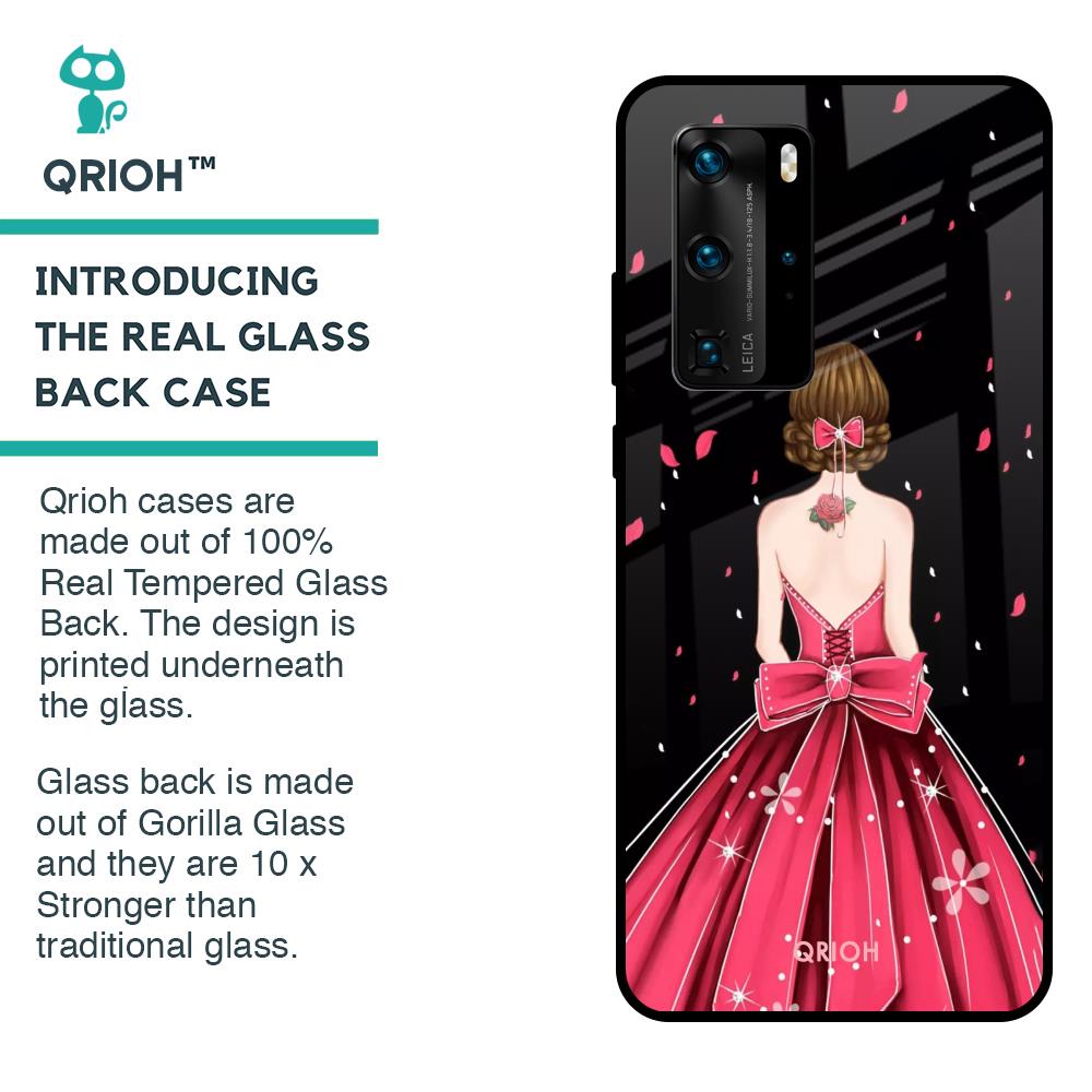 Fashion Princess Glass Case for Huawei P40 Pro