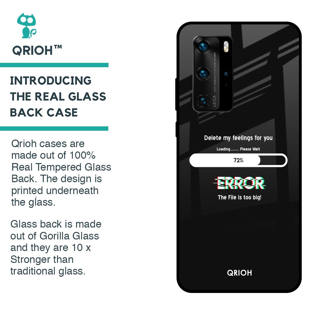 Error Glass Case for Huawei P40 Pro
