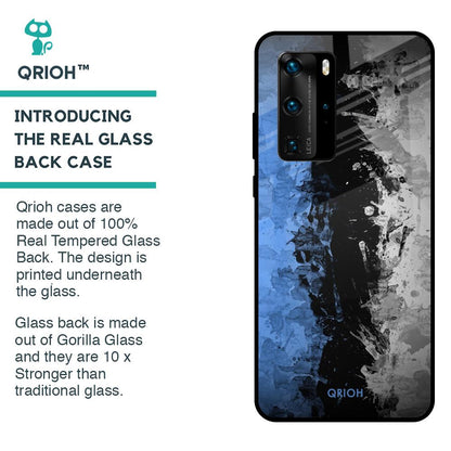Dark Grunge Glass Case for Huawei P40 Pro