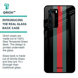 Vertical Stripes Glass Case for Huawei P40 Pro