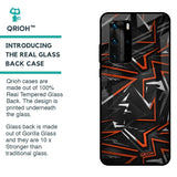 Vector Art Glass Case for Huawei P40 Pro