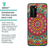 Elegant Mandala Glass Case for Huawei P40 Pro