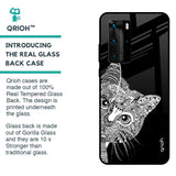 Kitten Mandala Glass Case for Huawei P40 Pro