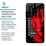 Red Vegeta Glass Case for Huawei P40 Pro