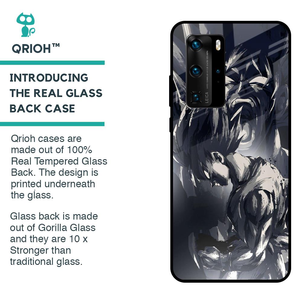 Sketch Art DB Glass Case for Huawei P40 Pro