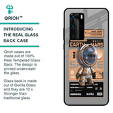 Space Ticket Glass Case for Huawei P40 Pro