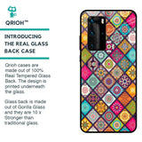 Multicolor Mandala Glass Case for Huawei P40 Pro