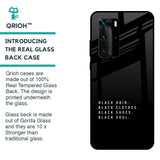 Black Soul Glass Case for Huawei P40 Pro