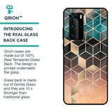 Bronze Texture Glass Case for Huawei P40 Pro