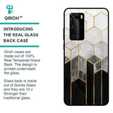 Tricolor Pattern Glass Case for Huawei P40 Pro