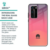 Sunset Orange Glass Case for Huawei P40 Pro
