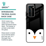 Cute Penguin Glass Case for Huawei P40 Pro