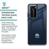 Overshadow Blue Glass Case For Huawei P40 Pro