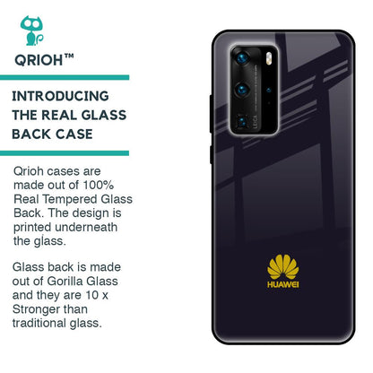 Deadlock Black Glass Case For Huawei P40 Pro
