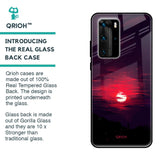 Morning Red Sky Glass Case For Huawei P40 Pro