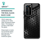 Dark Abstract Pattern Glass Case For Huawei P40 Pro
