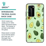Avocado Green Glass Case For Huawei P40 Pro