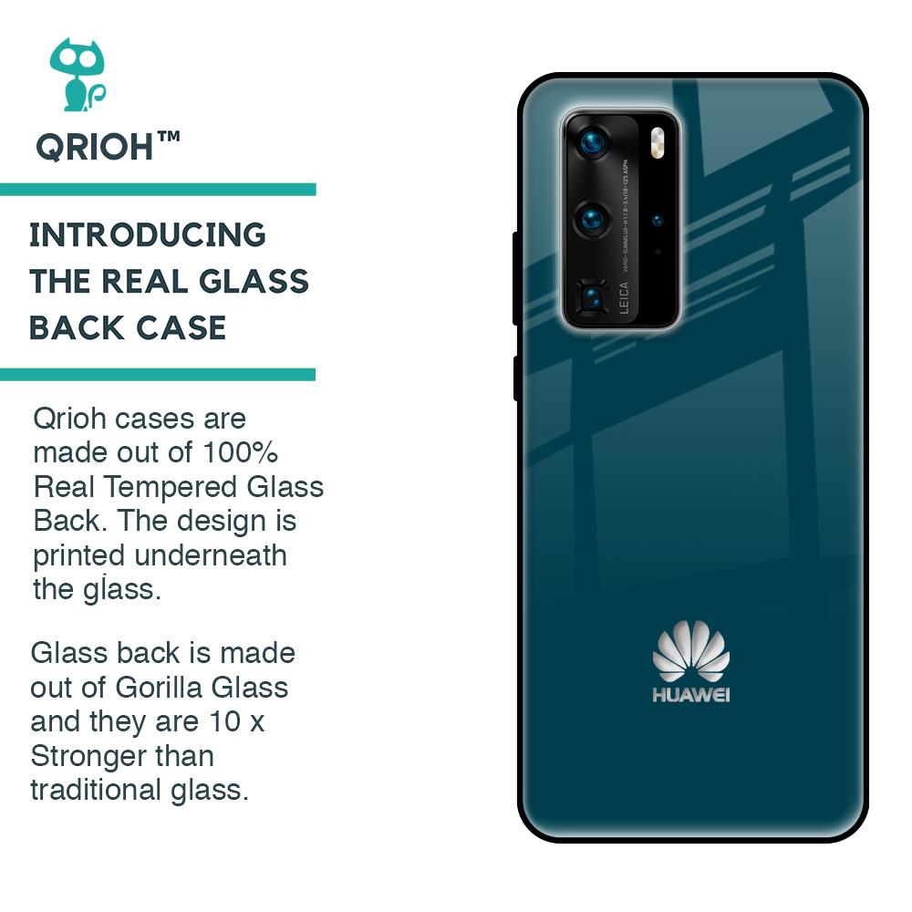 Emerald Glass Case for Huawei P40 Pro