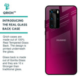 Pink Burst Glass Case for Huawei P40 Pro
