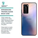 Blue Mauve Gradient Glass Case for Huawei P40 Pro