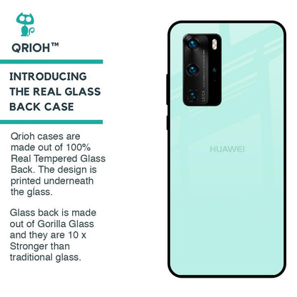 Teal Glass Case for Huawei P40 Pro